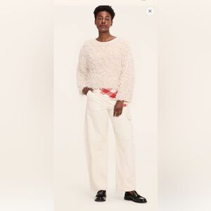 Woolrich Women's Textured Cream Sweater